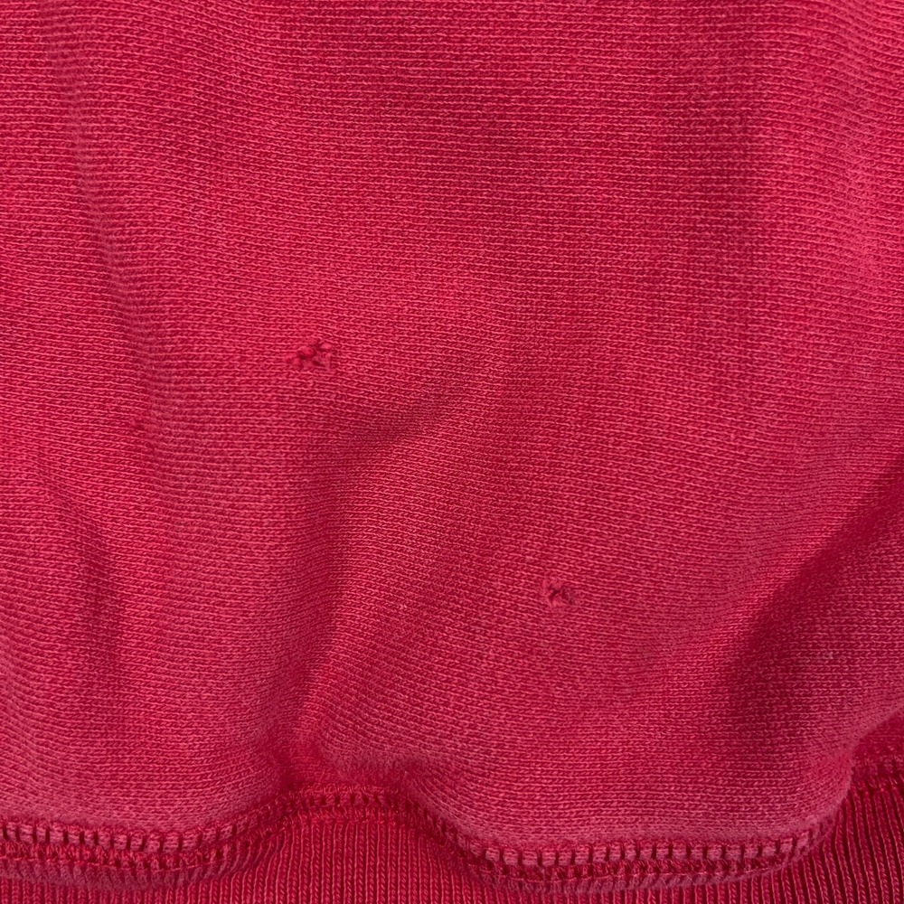 Vintage Y2K Gap Hoodie Men XL Red Gray Sweatshirt Sweater Spell Out 2000s - Picture 4 of 12